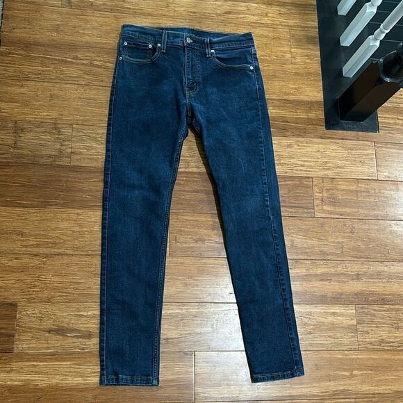 Levi’s 512 Slim Taper Blue Denim Jeans — Size 32x34 - Picture 4 of 9